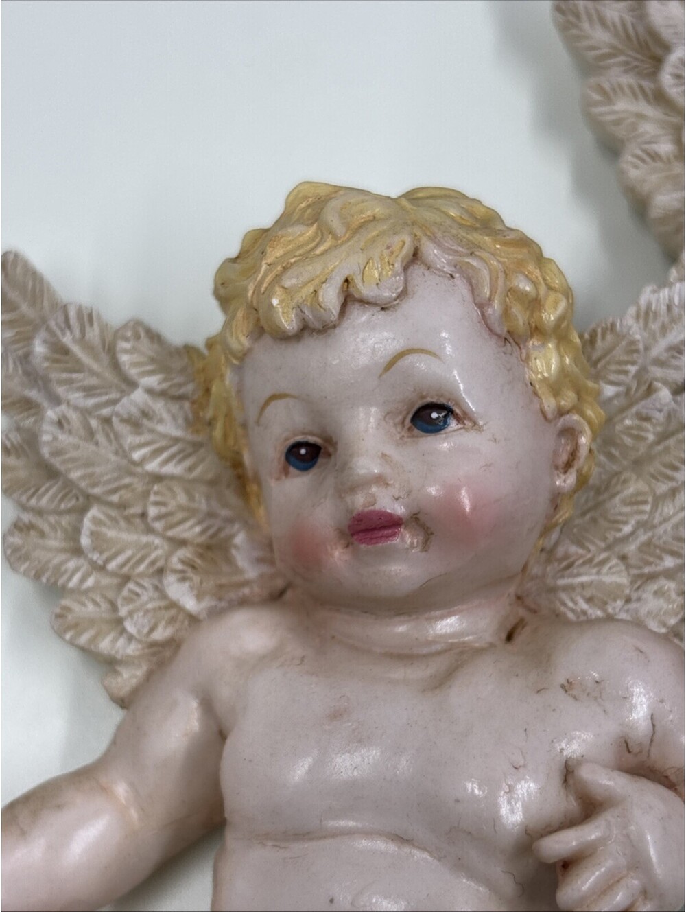 VTG Cherubs Wall Plaque House of Lloyd Christmas Around the World Guardian Angel
